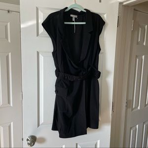 ASOS Curve Short Sleeve Wrap Dress with Belt